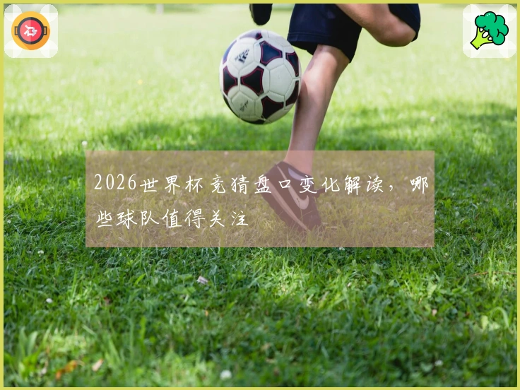 2026世界杯竞猜盘口变化解读，哪些球队值得关注