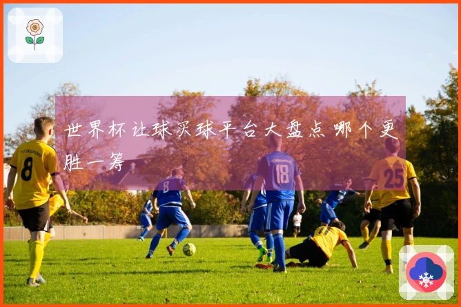 世界杯让球买球平台大盘点 哪个更胜一筹